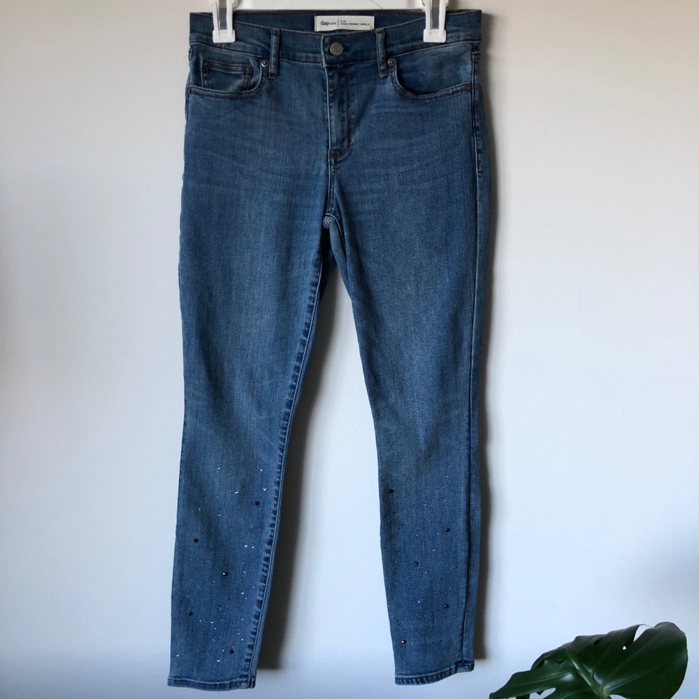 Gap True Skinny Ankle Jeans